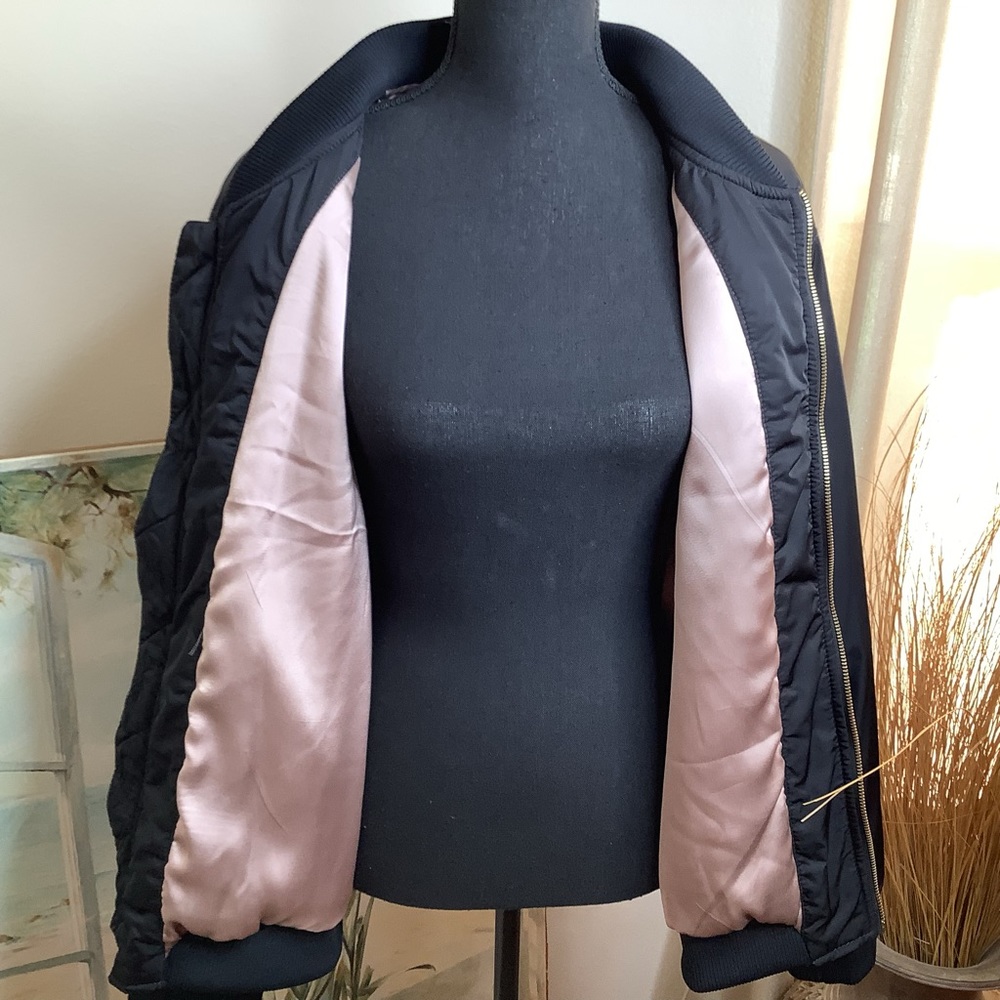 B-Old Navy warm pink lined jacket, full zip, XXL
